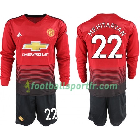 Tenue Manchester United MKHITARYAN 22 Enfant Domicile 2018-2019 Maillot de Foot ML Tenue Manchester United MKHITARYAN 22 Enfant Domicile 2018-2019 Maillot de Foot ML
